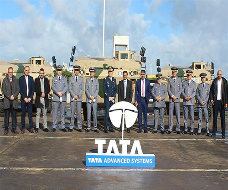 Moroccan Army Receives First Locally Produced WhAP 8×8 Armoured Vehicles