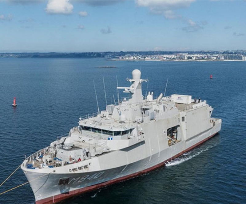 Naval Group-Exail Consortium Conducts Sea Trials of First Countermeasure Vessel for Dutch Navy