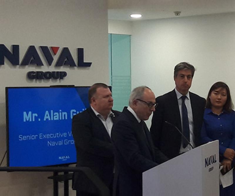 Naval Group Launches Center of Excellence for Research & Development in Singapore 