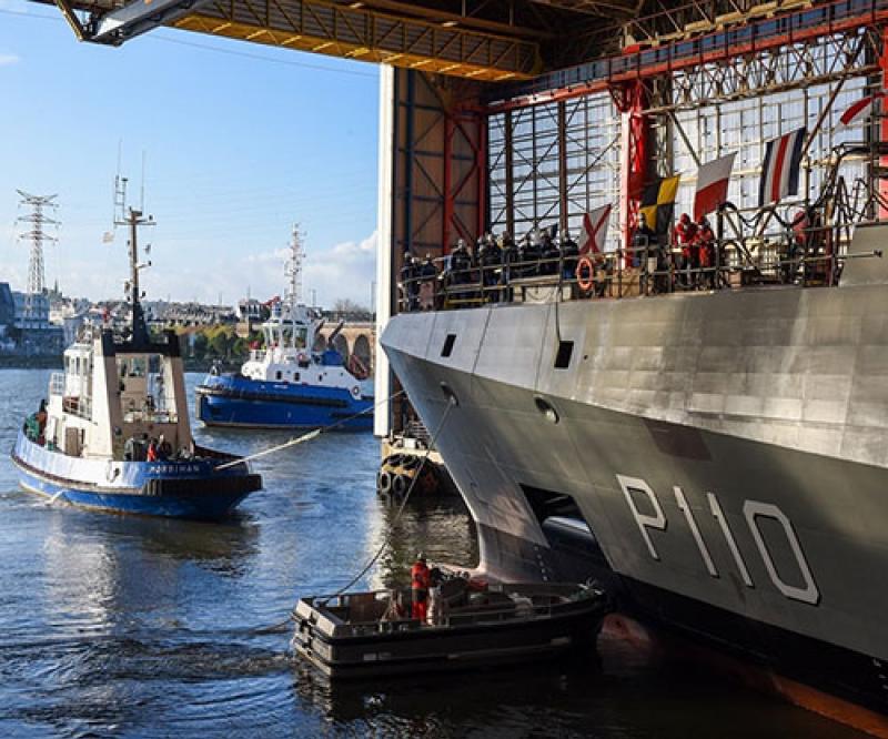 Naval Group Launches First Gowind® Corvette for UAE Navy