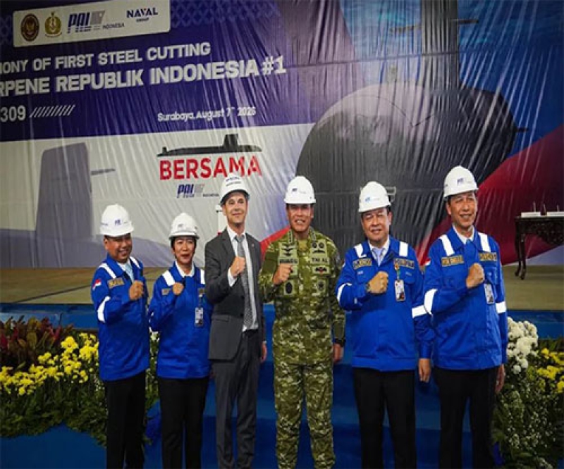 Naval Group-PT PAL Launch Construction for Indonesia’s First Scorpène Submarine