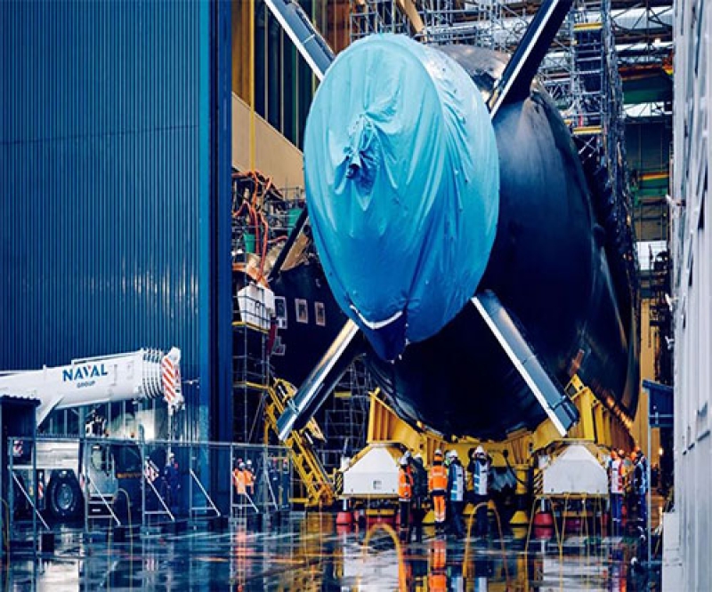 Naval Group Rolls out Fifth Barracuda-Class Nuclear Attack Submarine (SSN)