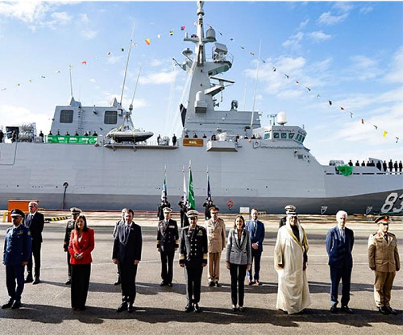 Navantia Delivers Third Corvette to Royal Saudi Naval Force 