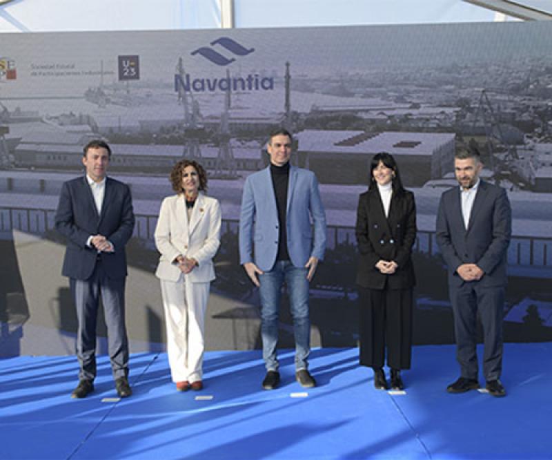 Navantia Starts Construction of Second F-110 Class Frigate for Spanish Navy