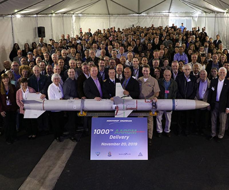 Northrop Grumman Delivers 1,000th Advanced Anti-Radiation Guided Missile to US Navy