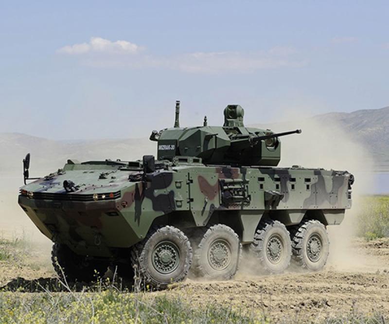 Otokar Presented ARMA 8x8 in Bulgaria
