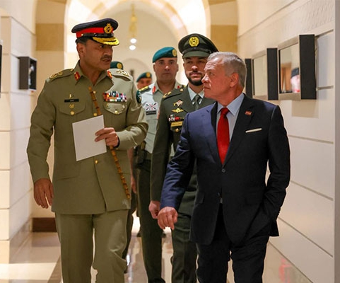 Pakistan’s Chief of Army Staff Pays Official Visits to Jordan, Egypt