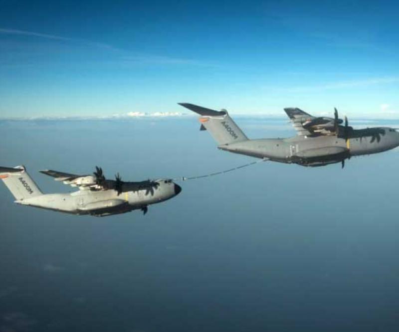 Two Airbus A400M Demo Refueling Contacts 