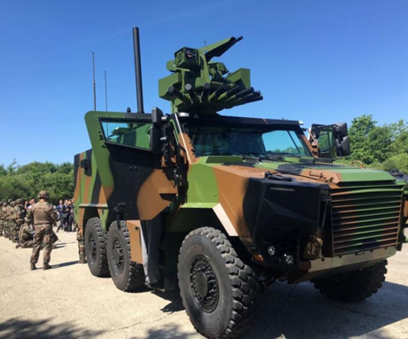 First Parade for French Army’s Future Connected Armored Vehicle