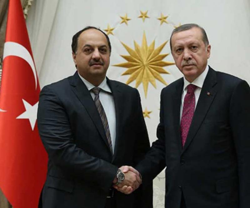 Qatar’s Minister of State for Defense Affairs Visits Turkey