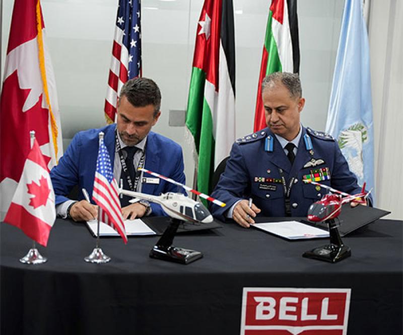 Royal Jordanian Air Force to Get 10 Bell 505 Helicopters to Boost Training 