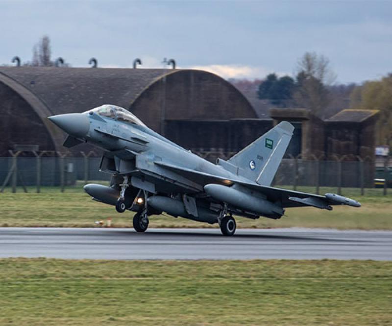 Royal Saudi Air Force to Fly Six Typhoons at Cobra Warriors Exercise 2023 
