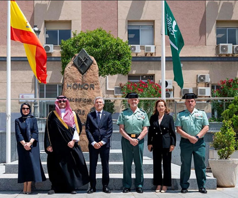 Saudi Interior Minister Visits Spanish Civil Guard Headquarters
