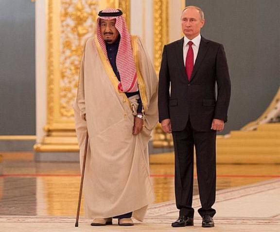 Saudi King Starts Historic Visit to Russia