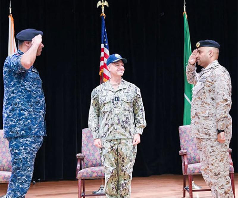 Saudi Navy Assumes Command of Combined Task Force 152 & Coalition Task Force Sentinel