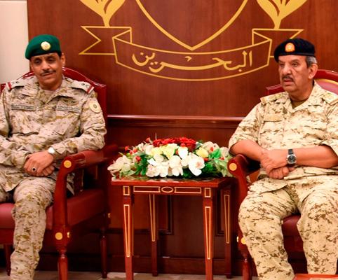 Peninsula Shield Joint Force Commander Visits Bahrain