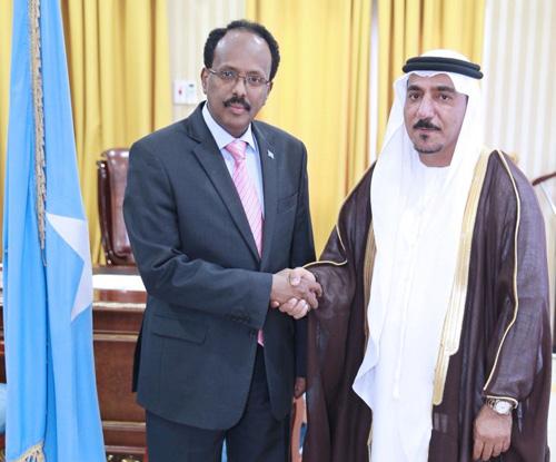 Somalian President Visits UAE Training Center in Mogadishu