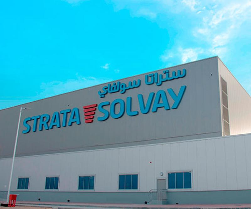 Strata Solvay Joint Venture Facility Launched in UAE