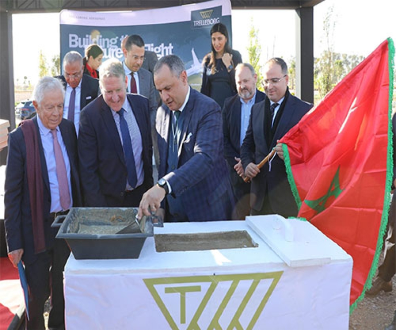 Sweden’s Trelleborg Inaugurates Aerospace Manufacturing Plant in Morocco