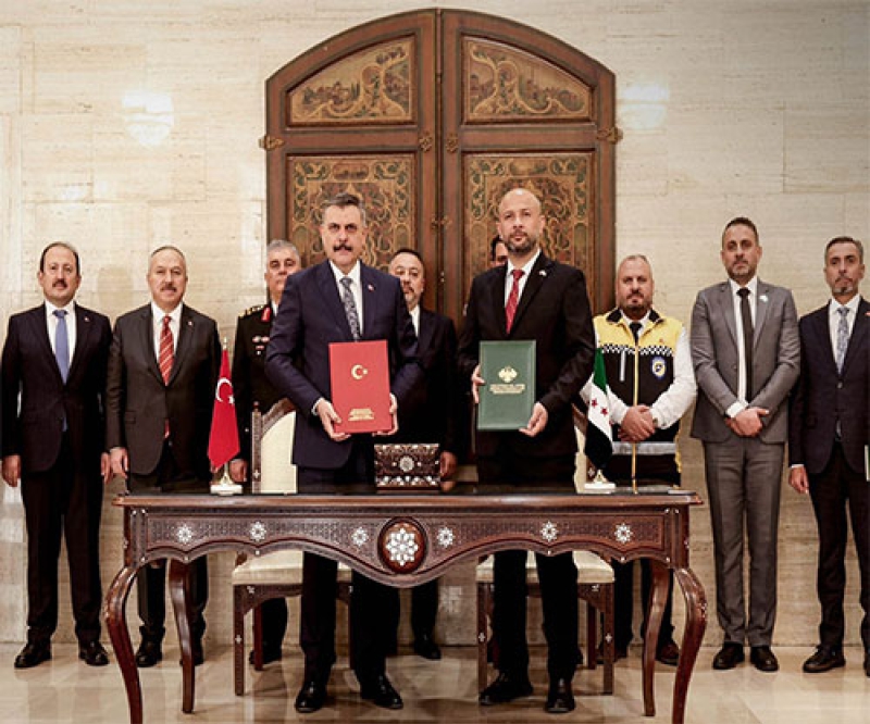 Syria, Türkiye Discuss Security Cooperation; Sign Disaster Management Cooperation Memorandum