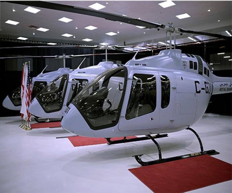 Three Bell 505 Helicopters Delivered to Kingdom of Bahrain