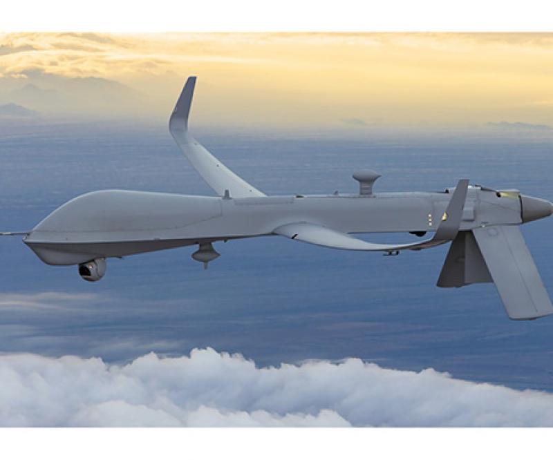 UAE Armed Forces’ RQ-1E Predator Flew at UMEX Show