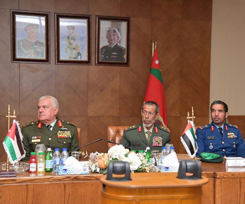 UAE Chief-of-Staff Visits Jordan