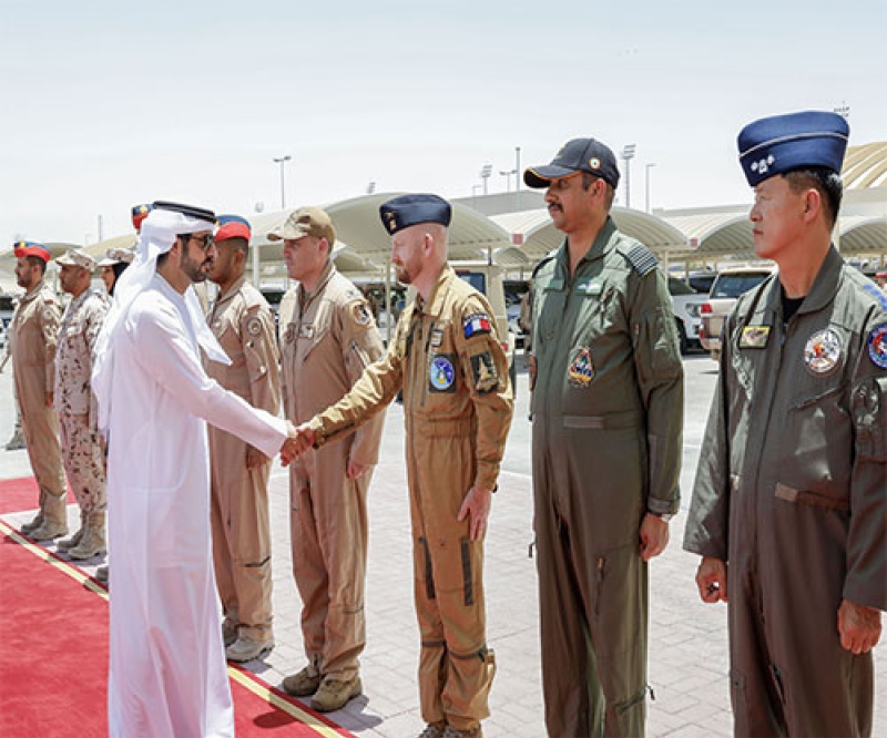 UAE Defence Minister Attends Conclusion of Joint Military Exercise “Desert Flag 10”