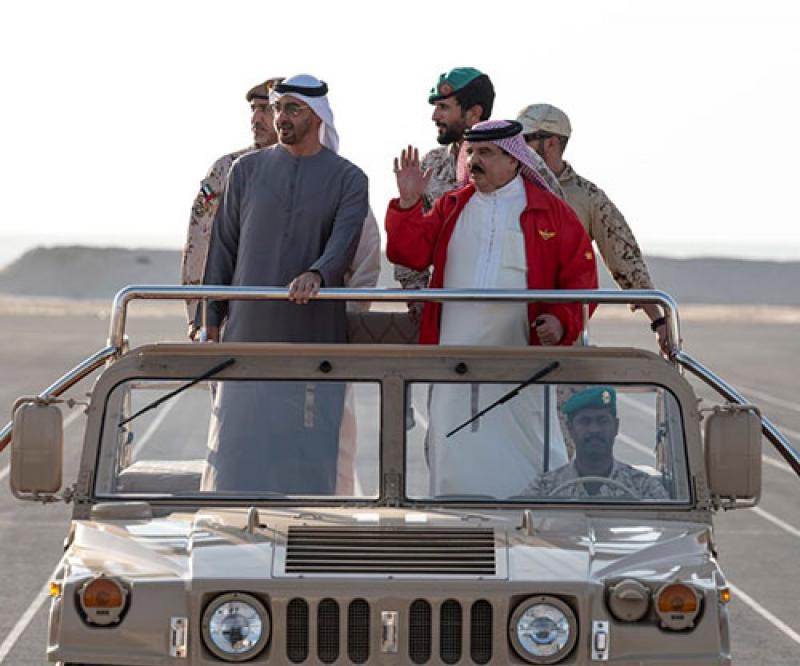 UAE President, King of Bahrain Attend ‘Jalmoud 3’ Military Drill, Tour BIAS 2022