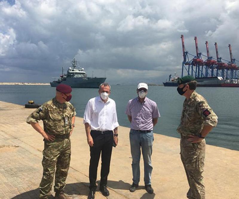 UK’s Defense Senior Adviser Visits Beirut