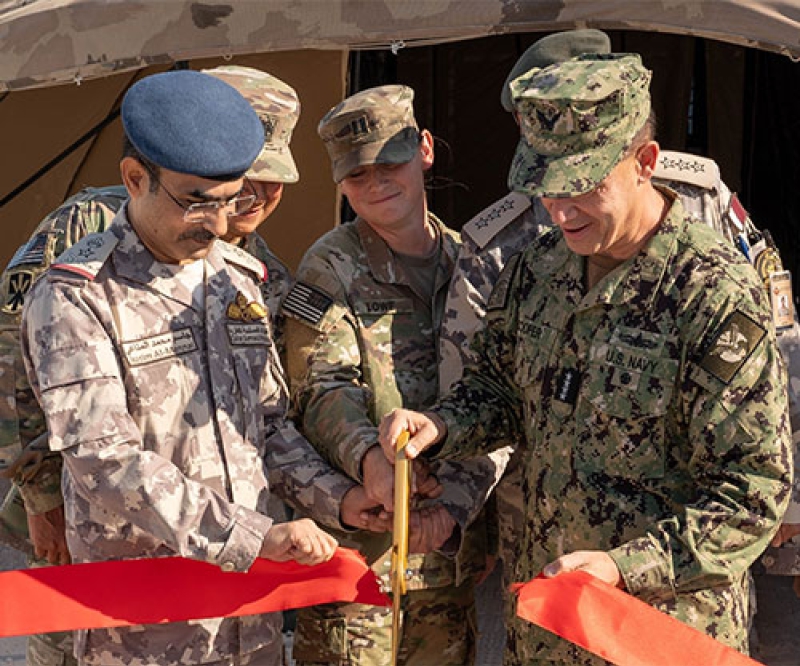 US Central Command Opens New Air, Missile Defense Coordination Cell at Al Udeid Air Base, Qatar