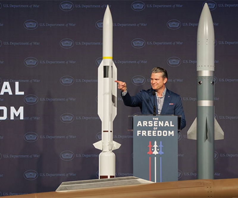 US Secretary of War Visits L3Harris Solid Rocket Motor Site