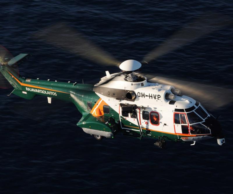 Airbus Helicopters Delivers First H215 to Finnish Border Guard
