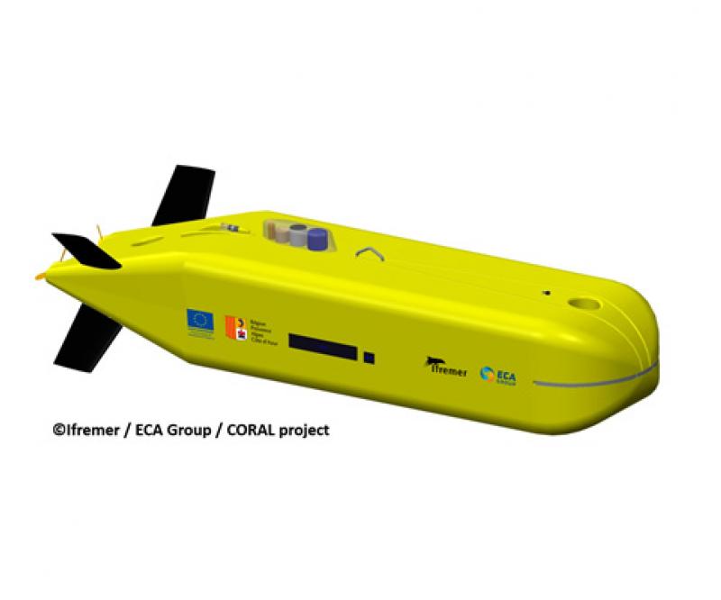 Ifremer Selects ECA’s Autonomous Underwater Vehicle