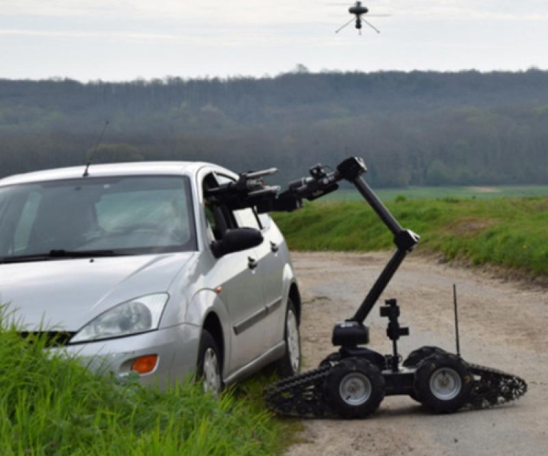 ECA Group Demos Collaborative UAV & UGV System