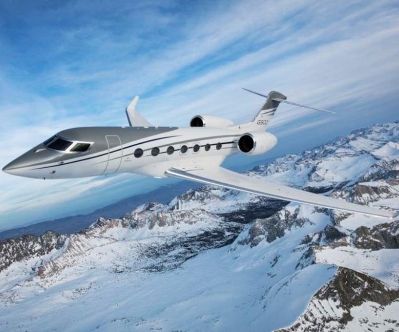 Gulfstream G500 Visits Russian Business Aviation Exhibition