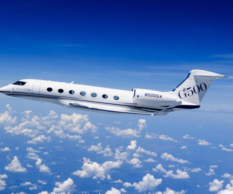 Gulfstream G500 on Schedule for Certification