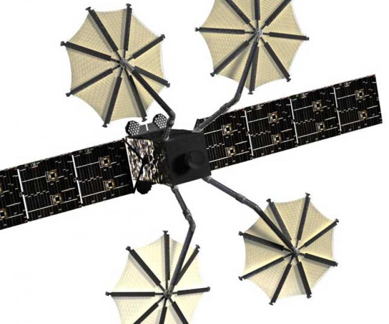 Harris Mesh Reflectors Deploy on US Navy MUOS Satellite