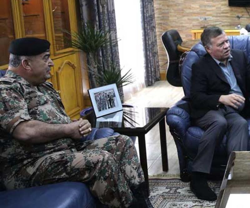 Jordanian King Visits Royal Air Force Command
