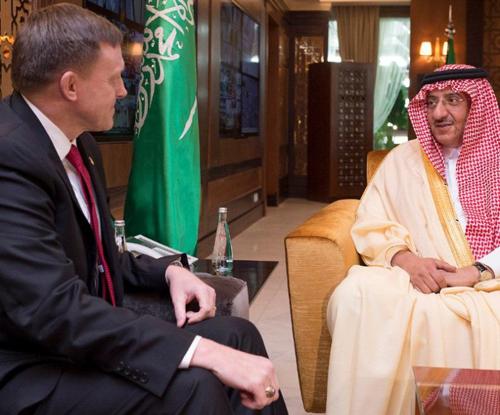 Saudi Crown Prince Receives Director of US National Security Agency