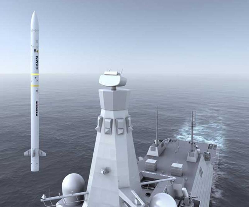 MBDA Wins UK Contract for Sea Ceptor Air Defense System