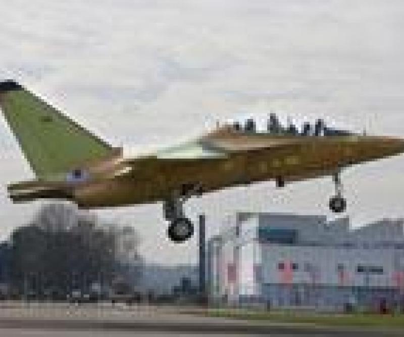 Alenia Aermacchi: First Flight for T-346A