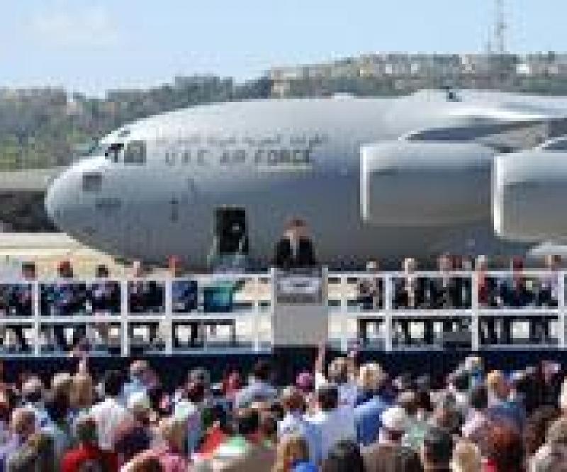 1st Boeing C-17 Delivered to UAE Air Force