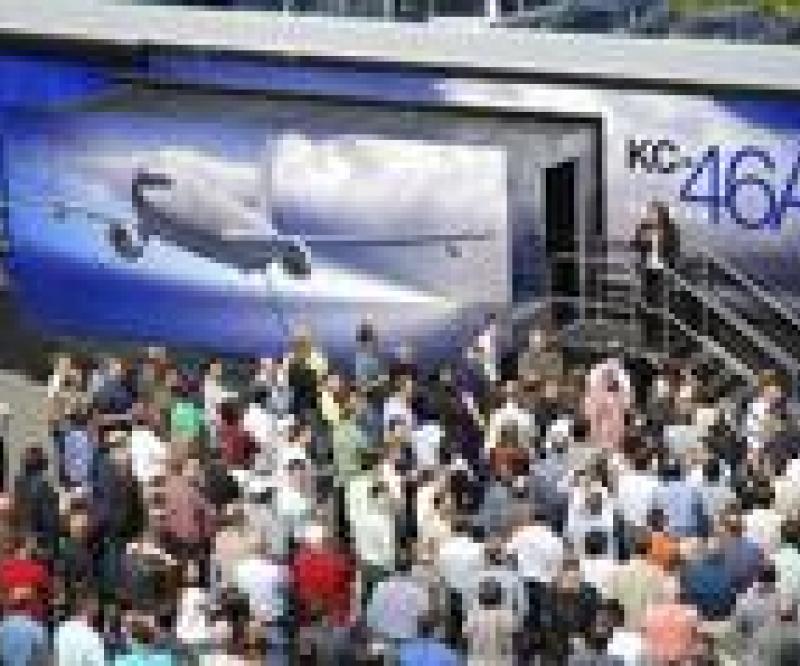 Boeing Unveils Updated KC-46 Tanker Trailer