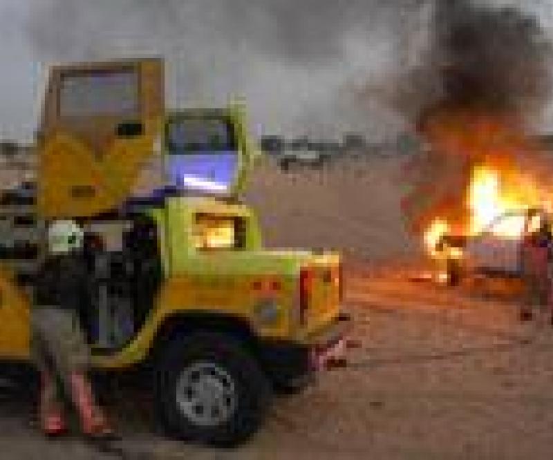 UAE Civil Defense at ISNR Abu Dhabi 2012
