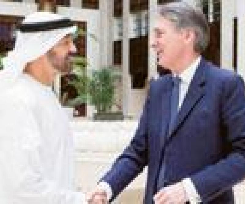 Mohammed bin Zayed Receives British Defence Secretary