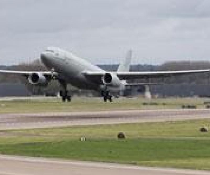 A330 MRTT Makes 1st Flight in RAF Service