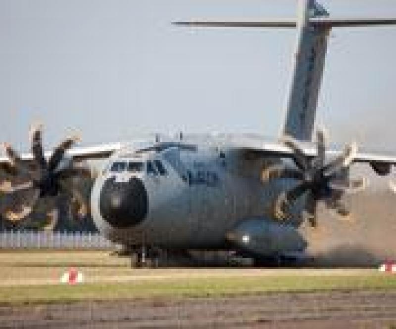 Airbus Military A400M Completes 1st Unpaved Runway Tests