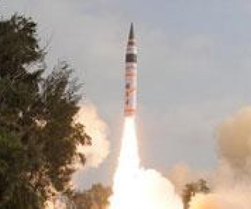 India Test Fires Nuclear Capable Agni-II Missile