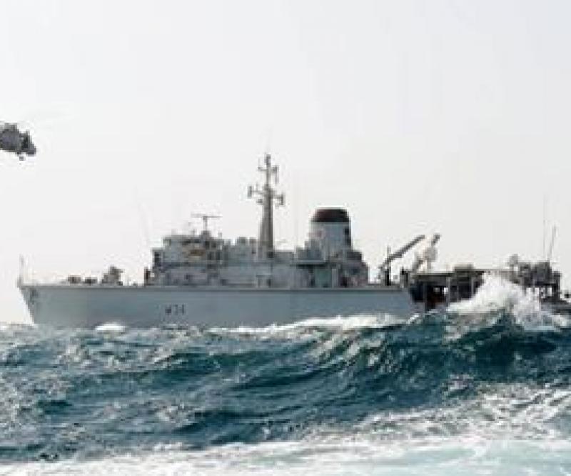 HMS Middleton, HMS Pembroke Return from Gulf